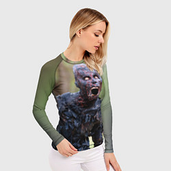 Рашгард женский Zombie, цвет: 3D-принт — фото 2