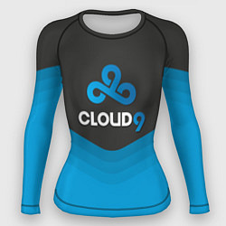 Рашгард женский Cloud 9 Uniform, цвет: 3D-принт