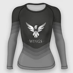 Рашгард женский Wings Uniform, цвет: 3D-принт