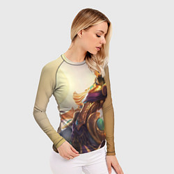 Рашгард женский Sun, цвет: 3D-принт — фото 2