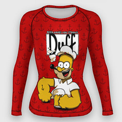 Женский рашгард Duff Beer