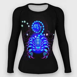 Рашгард женский Космический Скорпион, цвет: 3D-принт