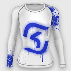 Рашгард женский SK Gaming: White collection, цвет: 3D-принт