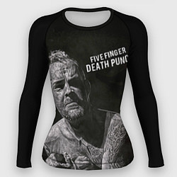 Рашгард женский Five finger death punch, цвет: 3D-принт