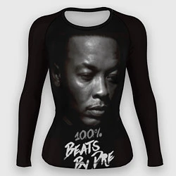Рашгард женский Dr. Dre: 100% Beats, цвет: 3D-принт
