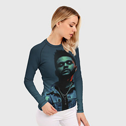Рашгард женский The Weeknd, цвет: 3D-принт — фото 2