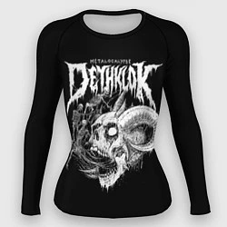 Женский рашгард Dethklok: Goat Skull