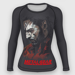 Рашгард женский Metal Gear Solid, цвет: 3D-принт