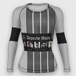 Рашгард женский Группа Depeche Mode, цвет: 3D-принт