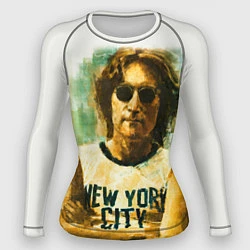Рашгард женский John Lennon: New York, цвет: 3D-принт