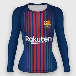 Рашгард женский Barcelona FC: Neymar Home 17/18, цвет: 3D-принт