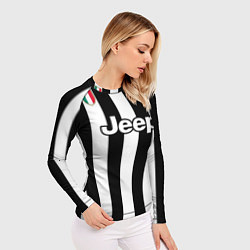 Рашгард женский Juventus FC: Higuain Home 17/18, цвет: 3D-принт — фото 2