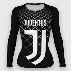 Рашгард женский FC Juventus: Black Lines, цвет: 3D-принт