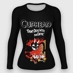 Женский рашгард Cuphead: Hell Devil