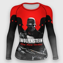 Рашгард женский Wolfenstein: The New Order, цвет: 3D-принт