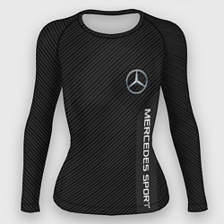 Рашгард женский Mercedes AMG: Sport Line, цвет: 3D-принт