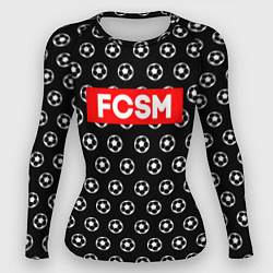 Рашгард женский FCSM Supreme, цвет: 3D-принт