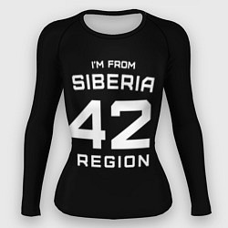 Женский рашгард Im from Siberia: 42 Region