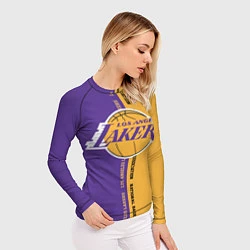 Рашгард женский NBA: LA Lakers, цвет: 3D-принт — фото 2