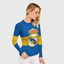 Рашгард женский Реал Мадрид, цвет: 3D-принт — фото 2