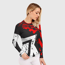 Рашгард женский Grunge Art, цвет: 3D-принт — фото 2