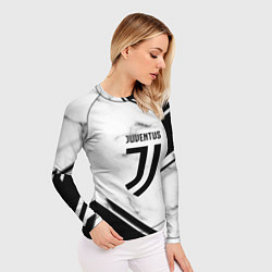 Рашгард женский Juventus, цвет: 3D-принт — фото 2