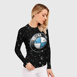 Рашгард женский BMW под Дождём, цвет: 3D-принт — фото 2