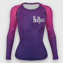 Рашгард женский The Beatles: Neon Style, цвет: 3D-принт