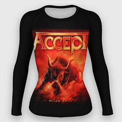 Рашгард женский Accept: Hell Bull, цвет: 3D-принт