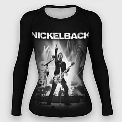 Рашгард женский Nickelback Rock, цвет: 3D-принт