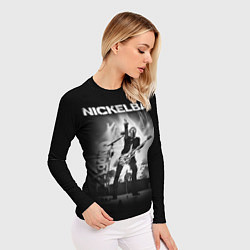 Рашгард женский Nickelback Rock, цвет: 3D-принт — фото 2