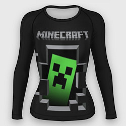 Рашгард женский Minecraft Creeper, цвет: 3D-принт