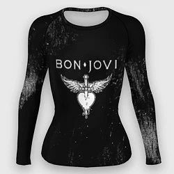 Рашгард женский Bon Jovi, цвет: 3D-принт