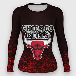 Рашгард женский CHICAGO BULLS, цвет: 3D-принт