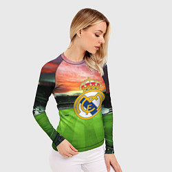 Рашгард женский FC Real Madrid, цвет: 3D-принт — фото 2