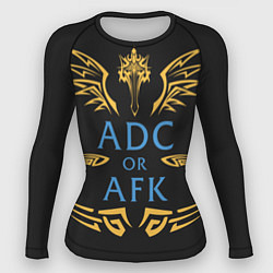 Рашгард женский ADC of AFK, цвет: 3D-принт