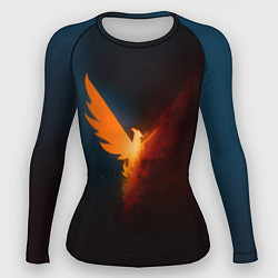 Рашгард женский The Division 2, цвет: 3D-принт