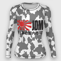 Рашгард женский JDM Style, цвет: 3D-принт