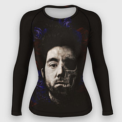 Рашгард женский Chino Moreno, цвет: 3D-принт