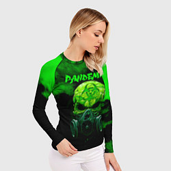 Рашгард женский Пандемия, цвет: 3D-принт — фото 2