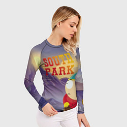 Рашгард женский South Park Картмен, цвет: 3D-принт — фото 2