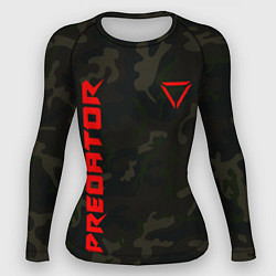 Женский рашгард Predator Military