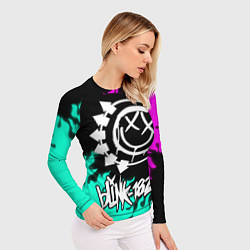 Рашгард женский Blink-182 5, цвет: 3D-принт — фото 2