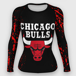 Рашгард женский CHICAGO BULLS, цвет: 3D-принт