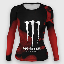 Рашгард женский MONSTER ENERGY, цвет: 3D-принт