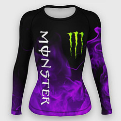 Рашгард женский MONSTER ENERGY, цвет: 3D-принт