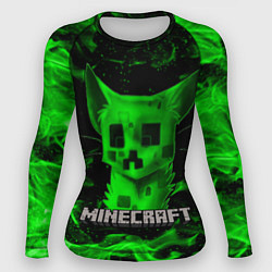 Женский рашгард MINECRAFT CREEPER CAT