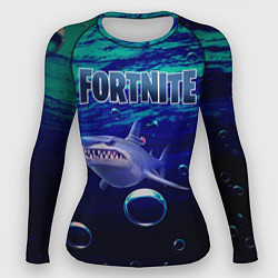 Рашгард женский Loot Shark Fortnite, цвет: 3D-принт