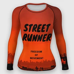 Женский рашгард Street runner