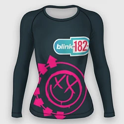 Рашгард женский Blink 182, цвет: 3D-принт
